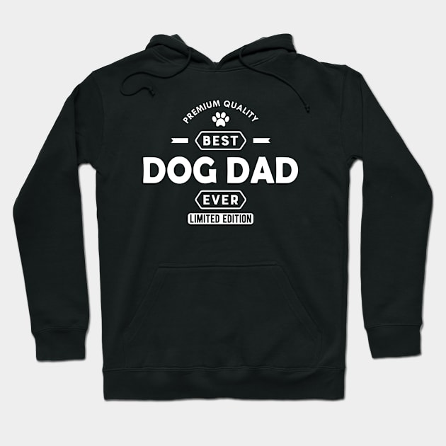 Dog Dad - Best Dog Dad Ever Hoodie by KC Happy Shop